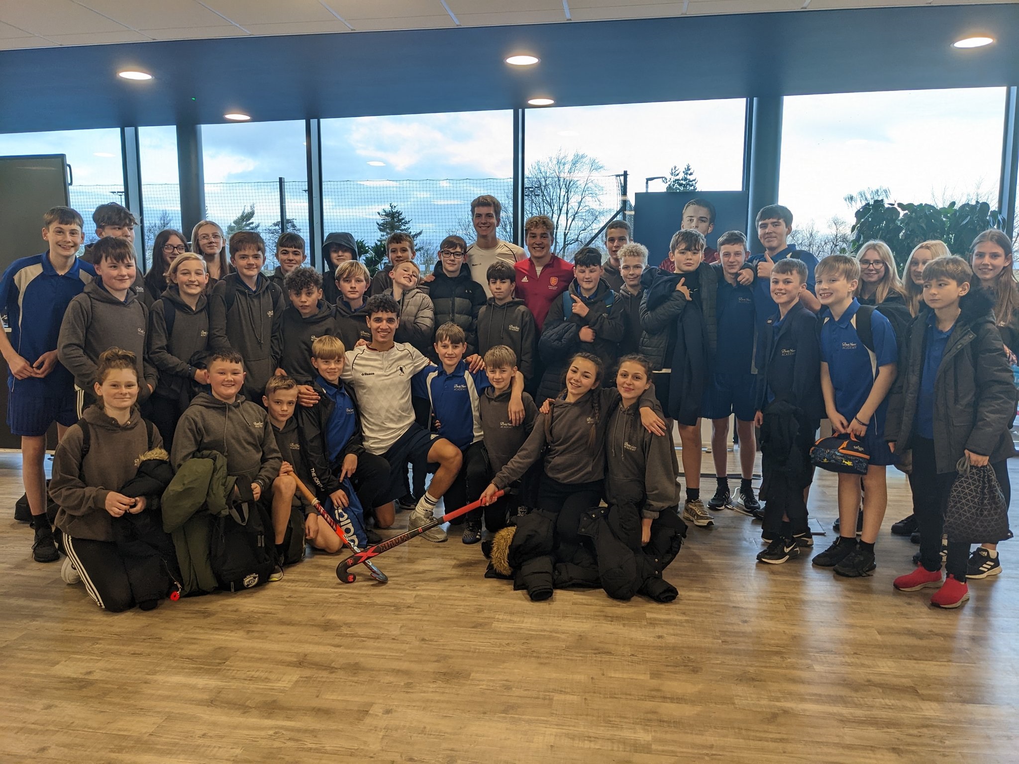 Repton Hockey Stars share their skills with local Academy