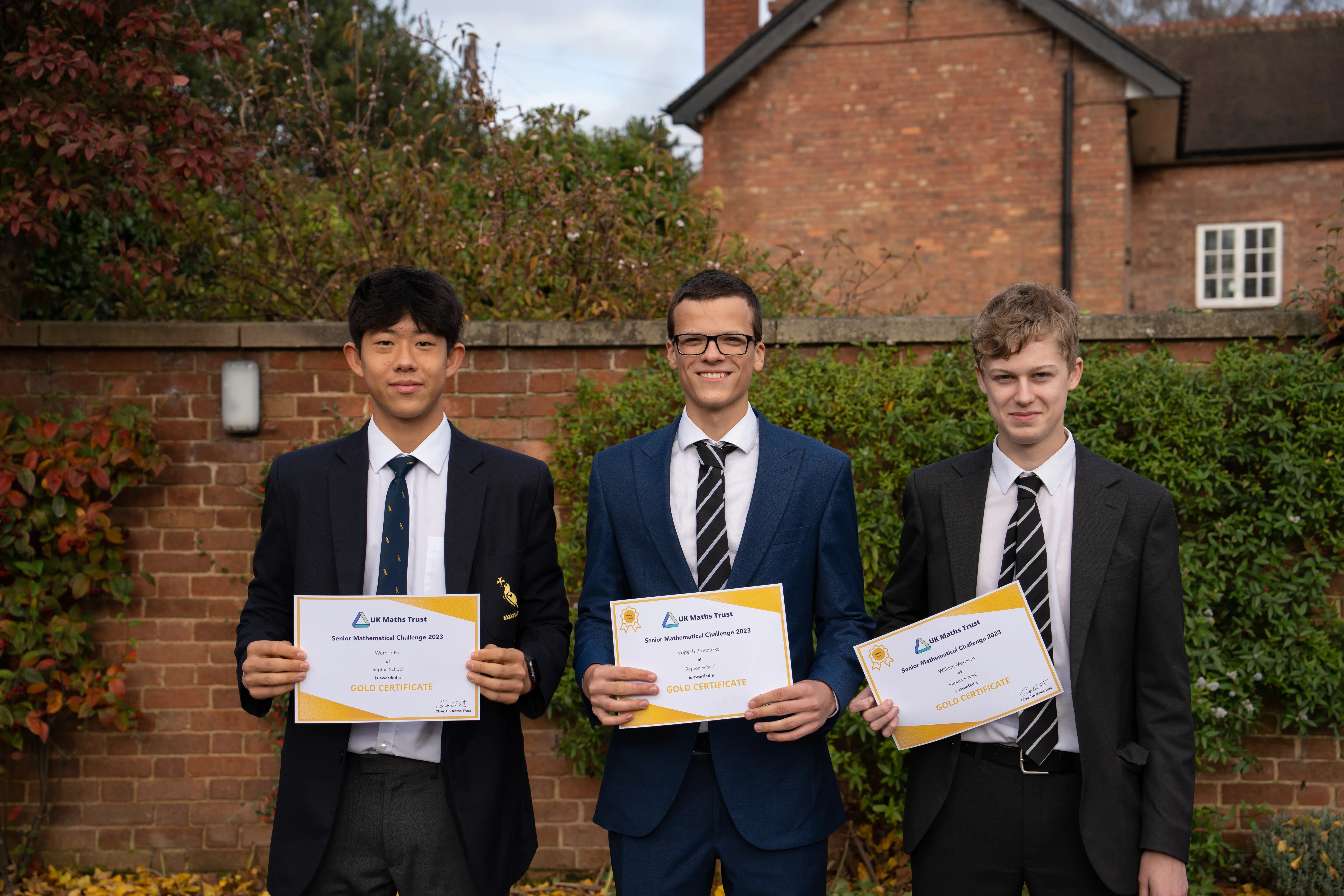 Record-breaking success for Repton mathematicians