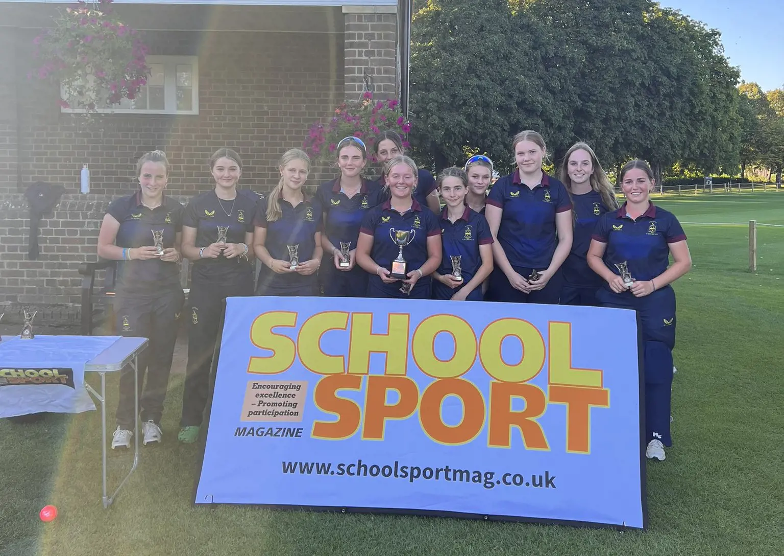 Girls’ U15 Cricket Team Become National T20 Champions
