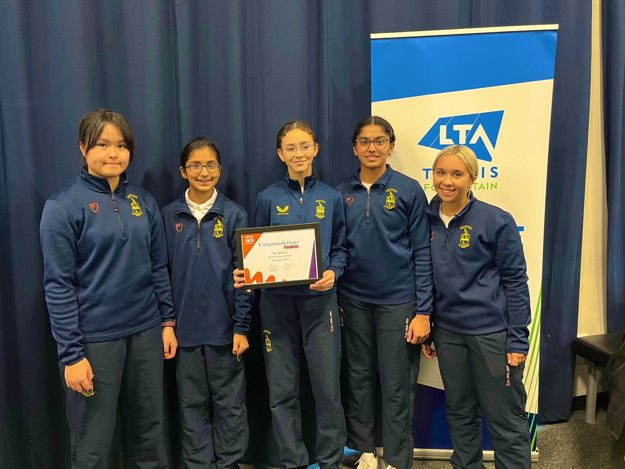 Bronze Medals in National Finals for U15 Girls' Tennis