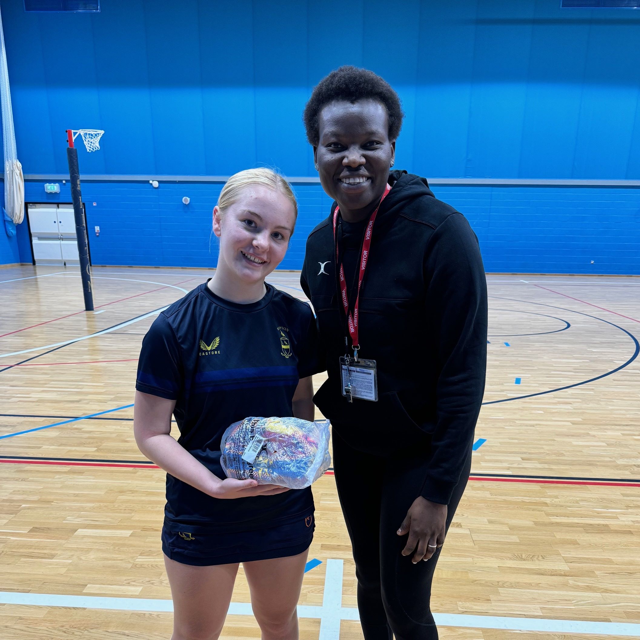 Netball Star Peace Proscovia joins Repton’s Coaching Team