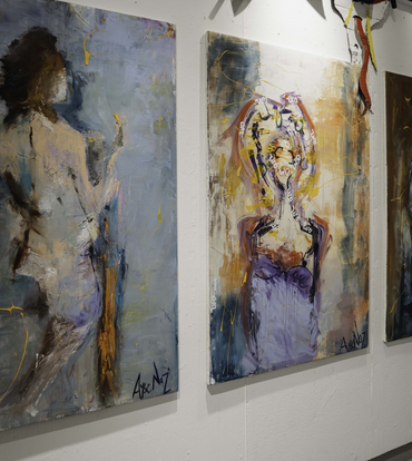 In The Studio With Artist In Residence Tom Voyce