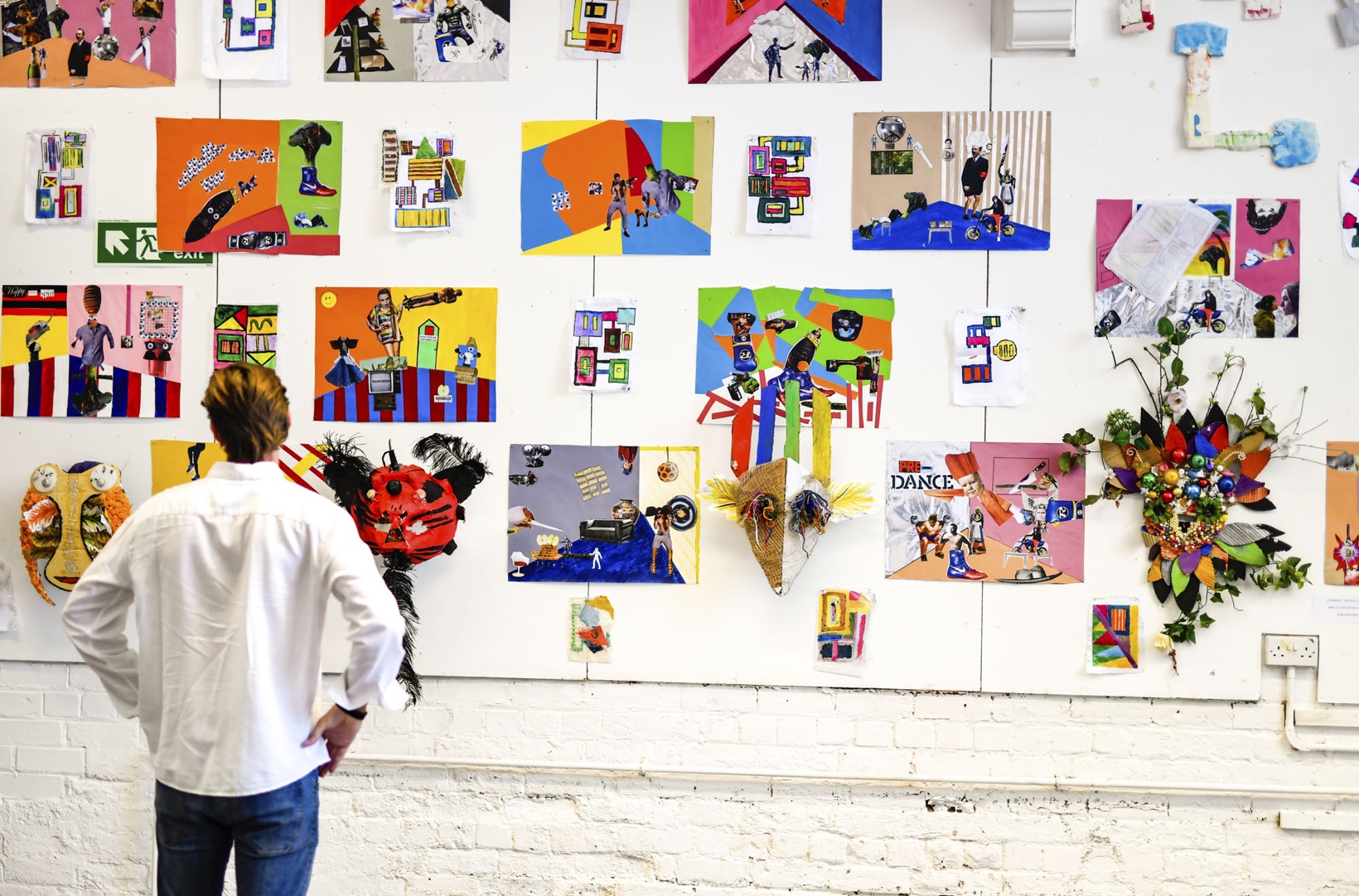 Repton School Welcomes Mark Watkins' 'Collages' Exhibition